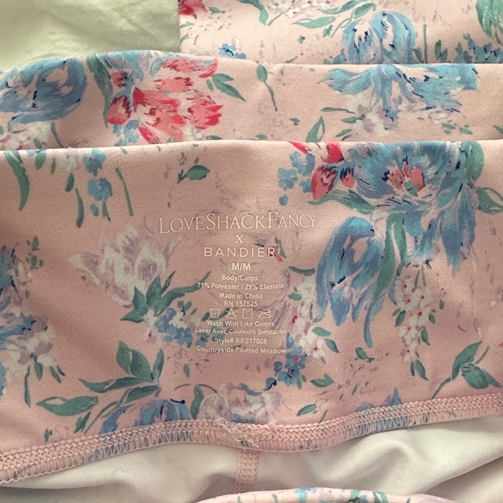 LoveShackFancy Pastel Floral Leggings - Picture 2 of 3